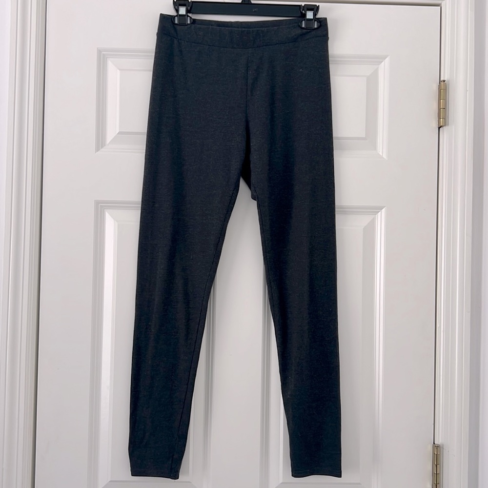 Lauren Conrad Dark Heathered Grey Leggings Sz M